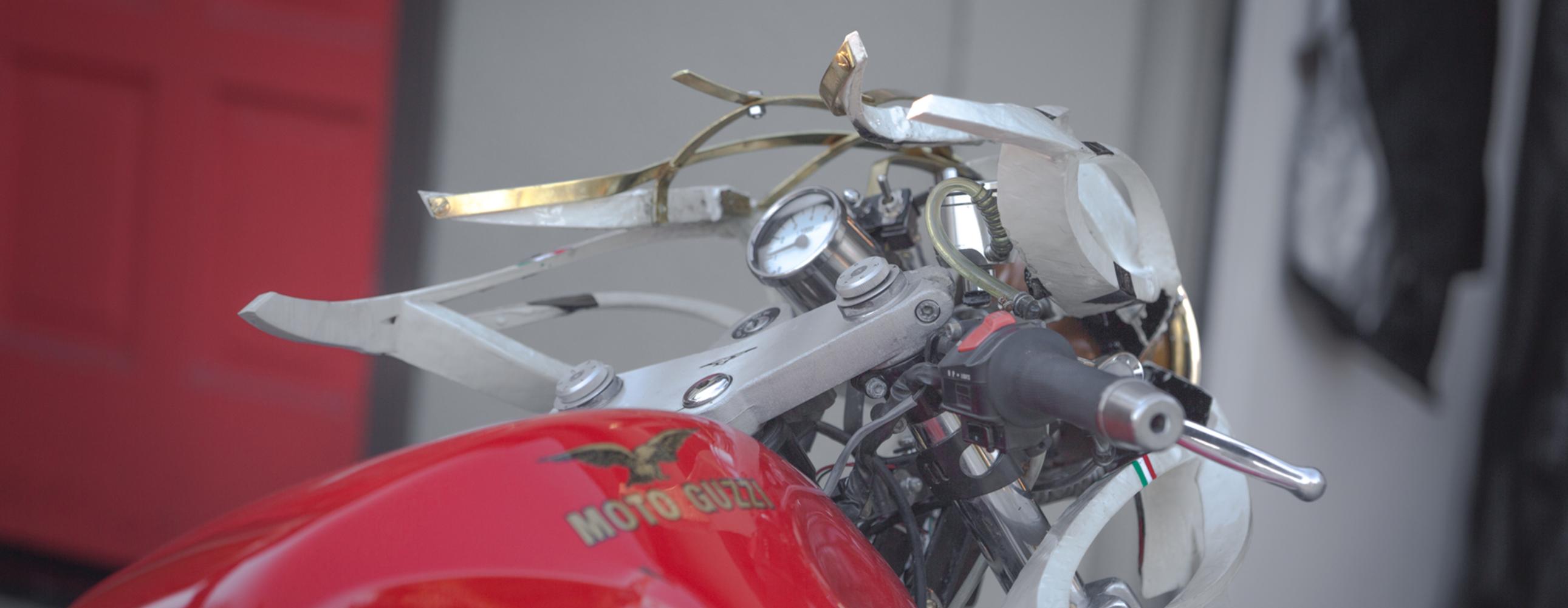 cuatom motorcycle fairing 3d printed cafe racer by Eduardo Nauiack