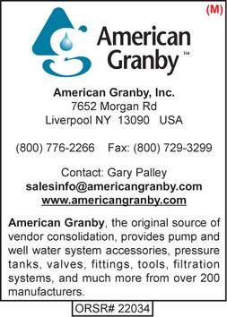 American Granby, Water Well Products