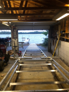 boat storage, rgc, beacher track, redin, track builder