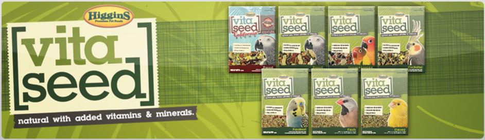 Remington Feed carries Higgins and Zupreem bird food
