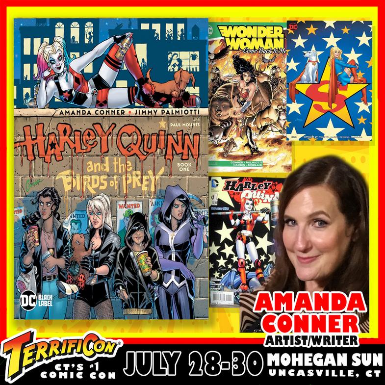 AMANDA CONNER terrificon Connecticut's #1 comic con