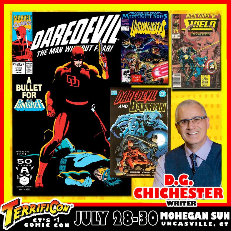 d g chichester terrificon Connecticut's #1 comic con