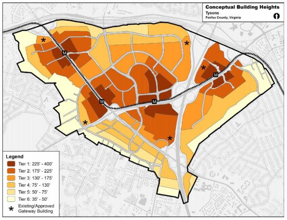 Tysons Land Use as of July 2016