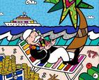 Romero Britto Mr Monopoly