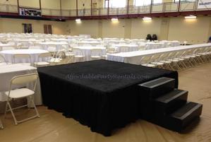 event rental stage