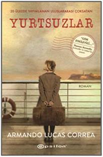 EPSILON, TURKISH EDITION, YURTSUZLA, THE GERMAN GIRL, ARMANDO LUCAS CORREA, NOVEL, HISTORICAL FICTION