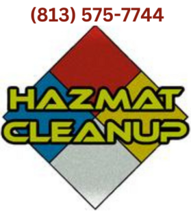 Hazmat Cleanup, LLC logo representing our extreme cleaning services in Tampa, FL.