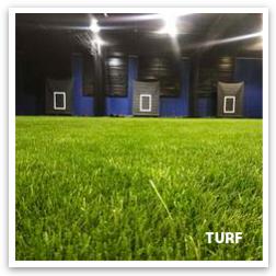 Artificial Turf for Indoor Baseball Batting