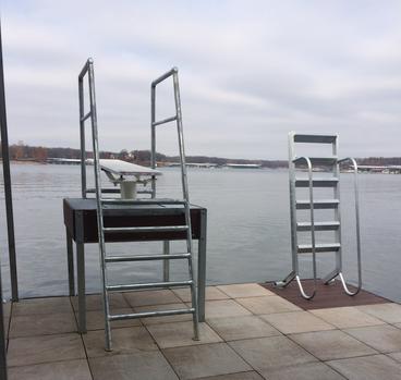 Standard Ladder with diving board