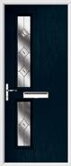 2 Square Composite Door fusion 2 glass