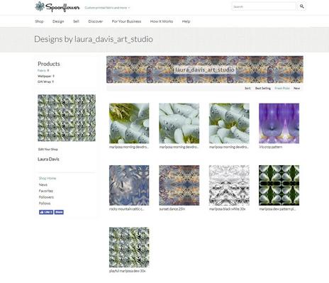 Laura Davis Art Studio designs on Spoonflower