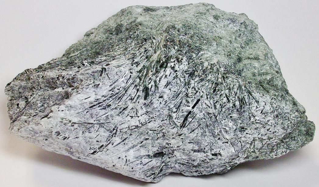 Actinolite crystals Mineral Hill Mine, Carroll Co., Maryland