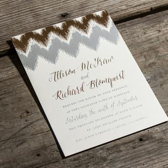 Foil Stamping Styled Image Courtesy of Envelopments