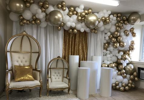 Throne Chairs (King & Queen ) – JV Party Rentals