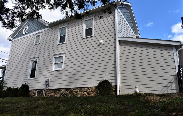 Hardie Siding Contractor Leesburg Side View After