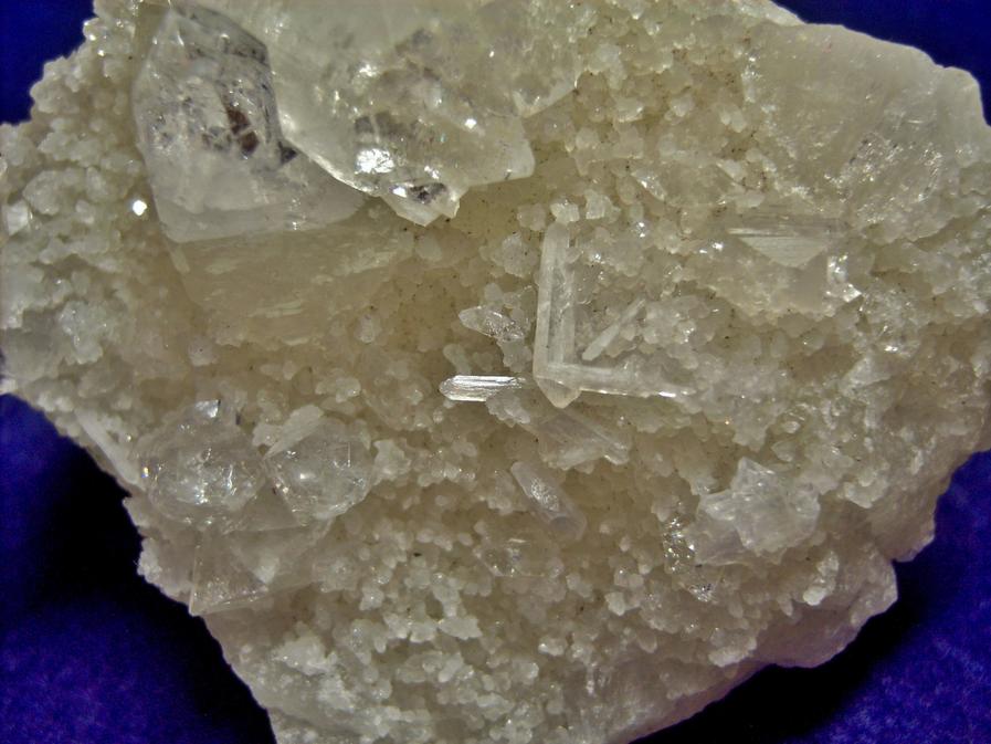 FLUORAPOPHYLLITE and STILBITE - Jalgaon District, Maharashtra, India - ex Rutgers Geology Museum