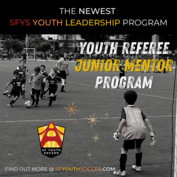 Youth Ref Junior Mentor Program