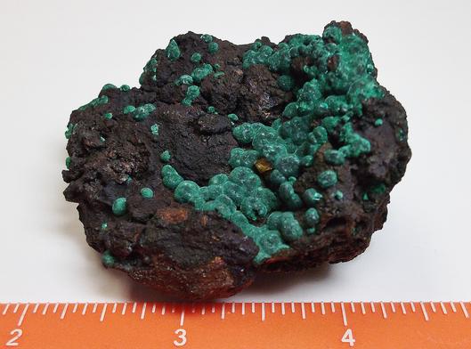 malachite & wulfenite Whim Creek Copper Mine Australia