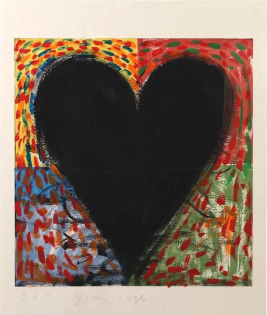 Jim Dine Hand Painting on the Mandala