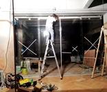 Installation for automatic sliding door
