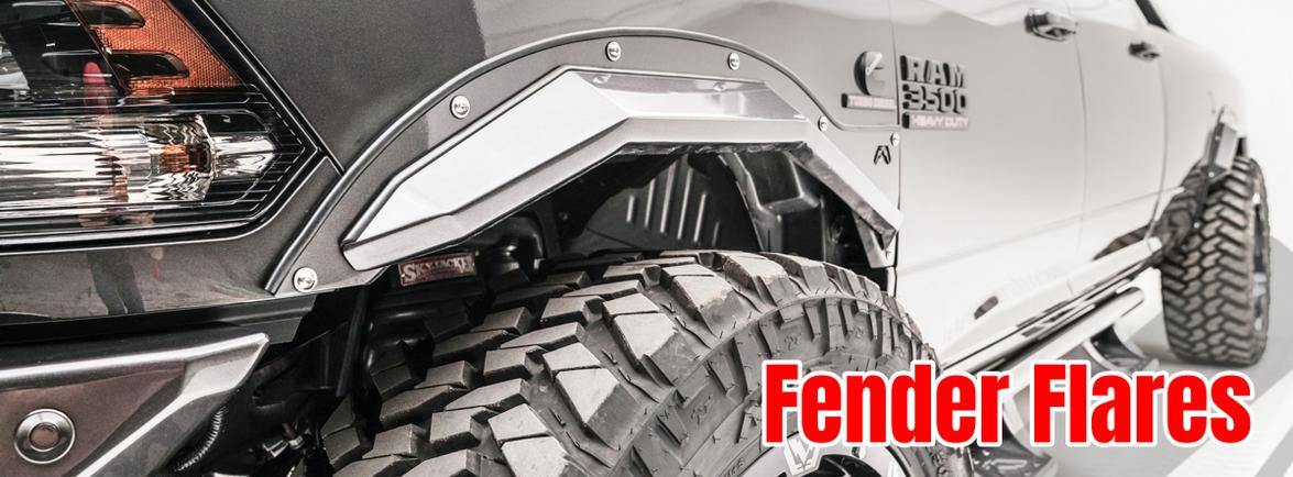 Truck Accessories in Canton Ohio - Jeep Accessories in Akron Ohio - Jeep Accessories in Massillon Ohio - Rough Country Dealer Ohio - Ford F Series Accessories Ohio - Painted to match fender flares Ohio -f150-f250-gmc-truck-canton-massillon-ohio-smittybilt-jeep-bushwacker fender flares ohio