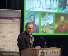 Major General Craig Lawrence speaking about Gurkhas at RUSI