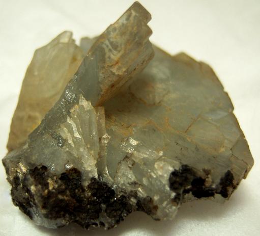 tabular blue BARYTE barite- Cartersville, Cartersville Mining District, Bartow County, Georgia, USA - ex Harold Levey, ex Parker Minerals