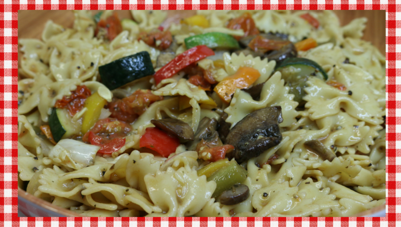 Roasted Vegetable Pasta Salad Recipe, Noreen's Kitchen