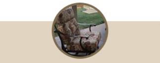 Replacement tropitone chair cushions in elegance marble by sunbrella