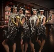 1920s great Gatsby flappers