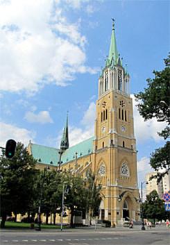 Catedral de San Estanislao Kostka en Łódź