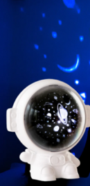 GALAXY STAR PROJECTOR - STARRY SKY NIGHT LIGHT ASTRONAUT LAMP ROOM DECOR GIFT - CHILD KIDS SPACEMAN PROJECTION