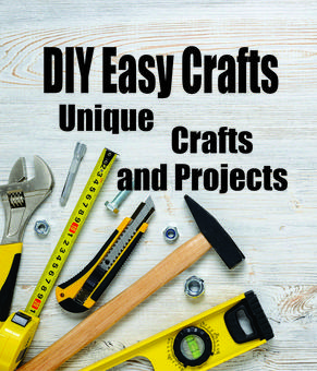 DIY easy crafts and projects. A complete assortment of unique easy DIY projects. www.DIYeasycrafts.com