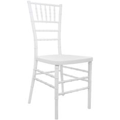 white chiavari ballroom chair