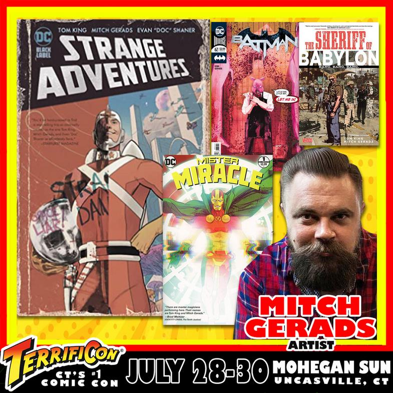 mitch gerads terrificon Connecticut's #1 comic con