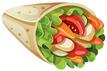 Veggie & Chicken Wraps