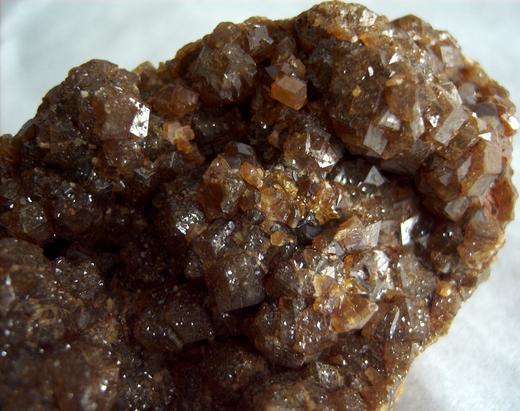 TOPAZOLITE ANDRADITE - Stanley Butte, Stanley District, Santa Teresa Mts, San Carlos Indian Reservation, Graham County, Arizona, USA