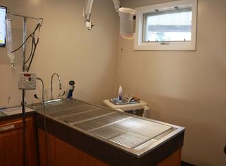 Secondray treatment and dental area of Cincinnati Hills Animal Clinic Montgomery Road location