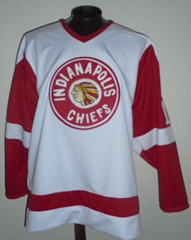 Indianapolis Chiefs vintage hockey jersey