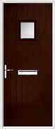 Cottage Square Composite Door obscure glass