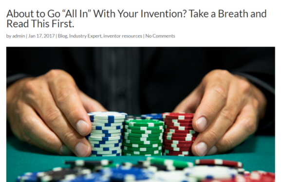 Inventing, Saving inventors money
