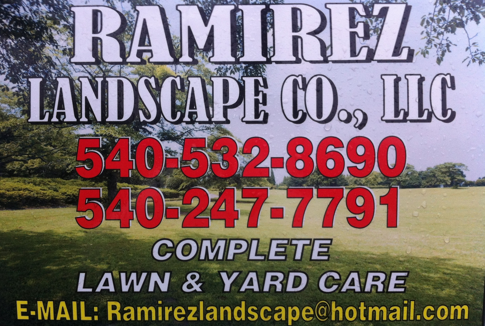 Ramirez Landscape Co. LLC