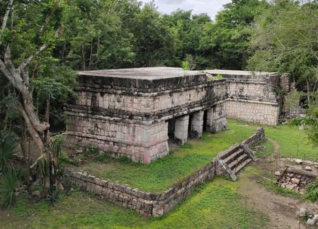 Tracing Of A Wall Painting From The East Wall, North End Panel, Upper  Temple Of The Jaguars, Chichen Itza, Mexico Red Ink Tracing And Watercolour  Jigsaw Puzzle by Adela Breton - Fine