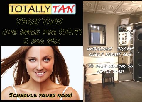 spray tan special