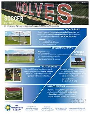 Soccer Products One Sheet PDF
