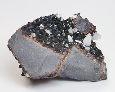FL Calcite crystals Pershing Mine, Marion County, Iowa