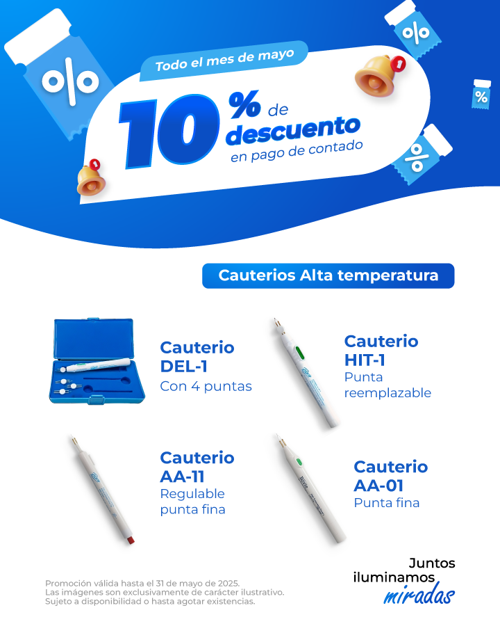 Promoción Mayo - Cauterios Alta Temperatura