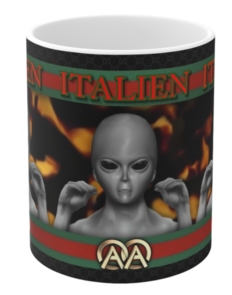 ITALIEN Designer #2 Ceramic Mug 11oz