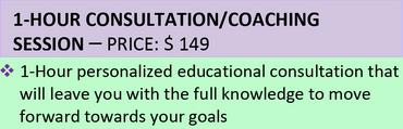 Consultation/Coaching 1-hour