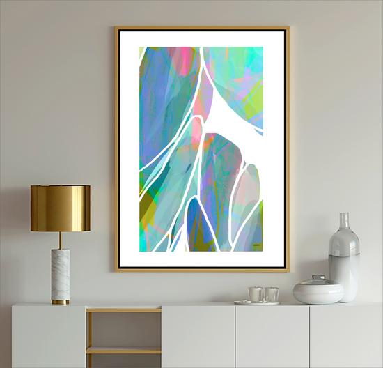 multi-color abstract art, #abstract art, #dubois art, #modern art